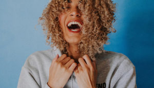 curly hair